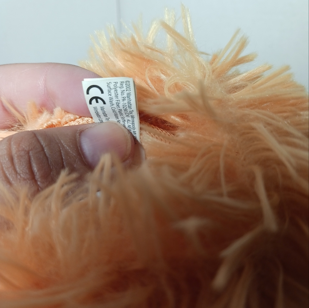 Dr. Seuss Manhattan Toy Hand Puppet Lorax 2002  Plush Stuffed Animal - Picture 10 of 12